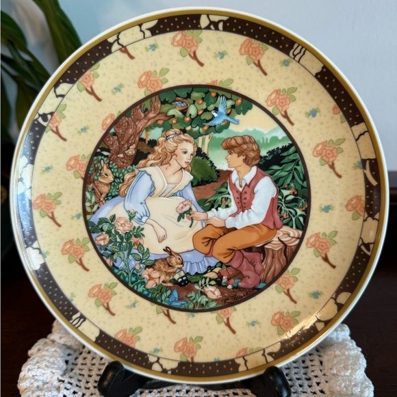 VNTG GERMANY HEINRICH PLATE “ONCE UPON A RHYME” #1752D - Picture 1 of 5